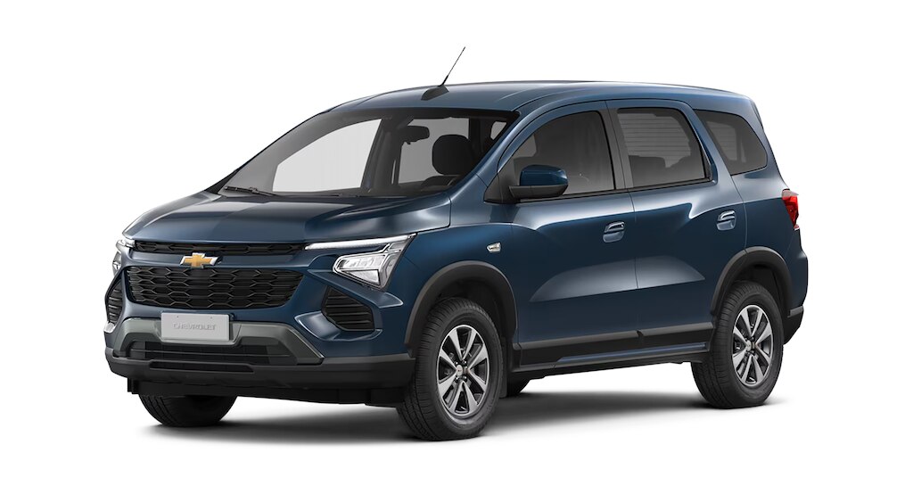 Conheça o novo Spin 2027 no modelo LT e cor Azul Boreal